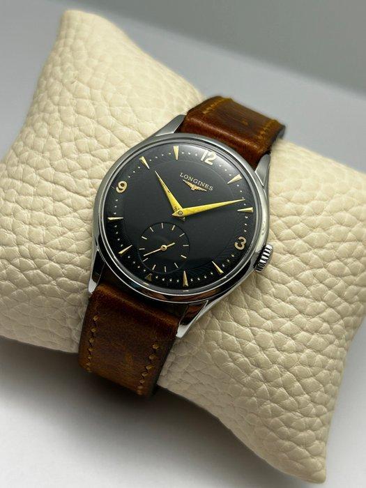 Longines - Black Dial - Sans prix de réserve - Homme -, Bijoux, Sacs & Beauté, Montres | Anciennes | Antiquités