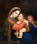 Raphael (1483-1520), After - Madonna della Sedia, Antiek en Kunst
