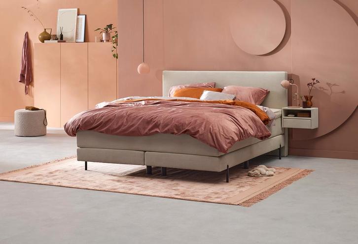 Snel leverbaar: Boxspring Home 105 - Snel leverbaar | Swiss, Huis en Inrichting, Slaapkamer | Boxsprings, Nieuw, Verzenden