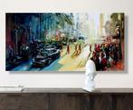 Jurij Frey (XX) - Straße, Antiek en Kunst, Kunst | Schilderijen | Modern
