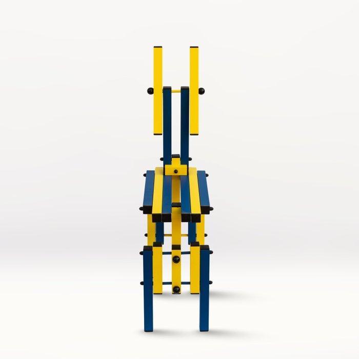 Anacleto Spazzapan - Stoel - Aluminium - Sedia compact, Antiquités & Art, Art | Objets design