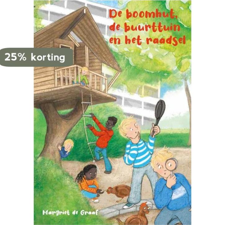 De boomhut, de buurttuin en het raadsel 9789087183776, Boeken, Kinderboeken | Jeugd | onder 10 jaar, Gelezen, Verzenden
