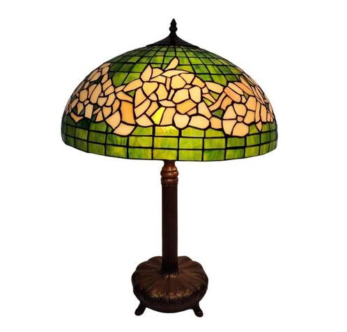 Lamp - Tiffany style - XL - 65 cm - Messing, Antiek en Kunst, Kunst | Designobjecten