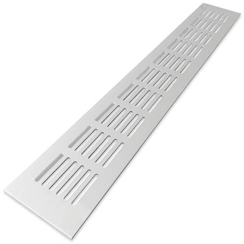 Ventilatiestrip aluminium LxH 400 x 60mm (G61-4006AA), Doe-het-zelf en Bouw, Ventilatie en Afzuiging, Nieuw, Verzenden