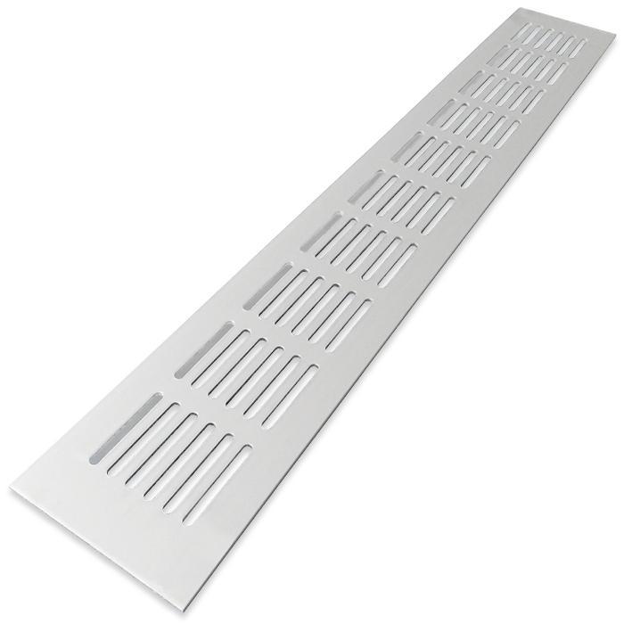 Ventilatiestrip aluminium LxH 400 x 60mm (G61-4006AA), Doe-het-zelf en Bouw, Ventilatie en Afzuiging, Nieuw, Verzenden