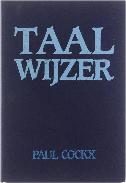 Taalwijzer - Paul Cockx 9789061525394, Livres, Livres Autre, Envoi