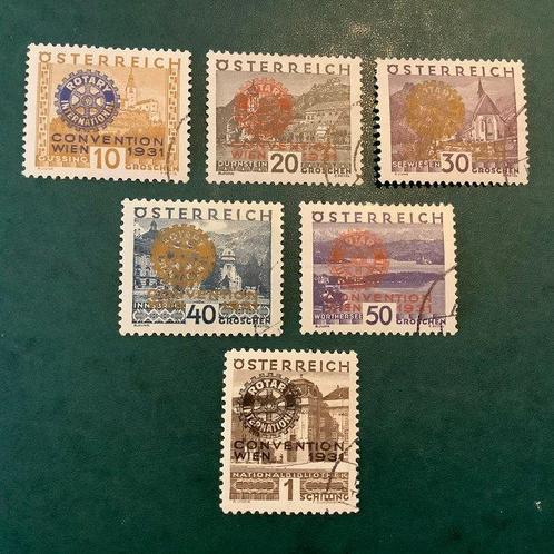 Oostenrijk 1931 - Rotary - Michel 518/523, Postzegels en Munten, Postzegels | Europa | Oostenrijk