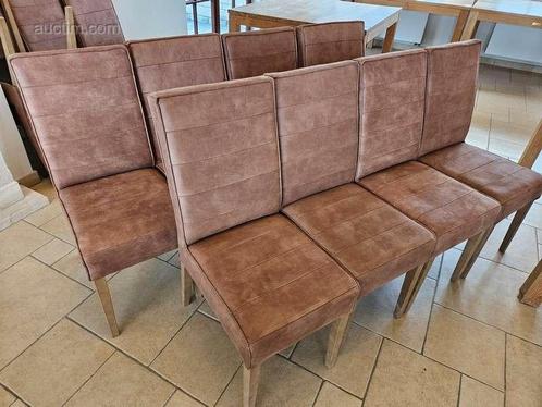 eetkamerstoelen Eleonora Amarillo 102 Cognac (8x), Zakelijke goederen, Horeca | Meubilair en Inrichting, Ophalen