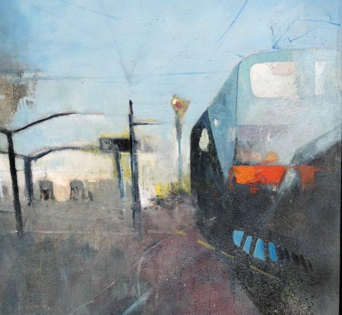 Gilberto Sartori - Stagioni di arrivi e partenze, Antiek en Kunst, Kunst | Schilderijen | Modern