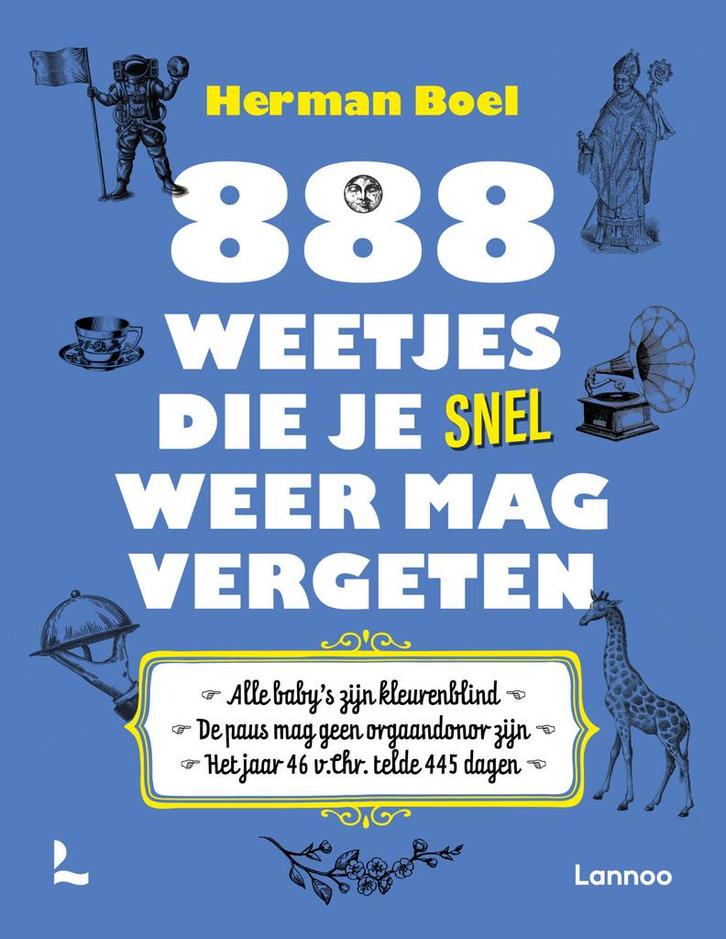 888 weetjes die je snel weer mag vergeten (9789401430586), Boeken, Overige Boeken, Nieuw, Verzenden