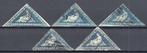Kaap de Goede Hoop 1863 - Veel driehoeken 4p De la Rue