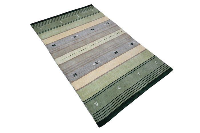 Geen veilingkosten! Zacht gestreepte Gabbeh. - Vloerkleed -, Huis en Inrichting, Stoffering | Tapijten en Vloerkleden