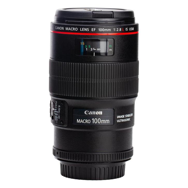 Canon EF 100mm f/2.8L Macro IS USM met garantie, Audio, Tv en Foto, Foto | Lenzen en Objectieven, Verzenden