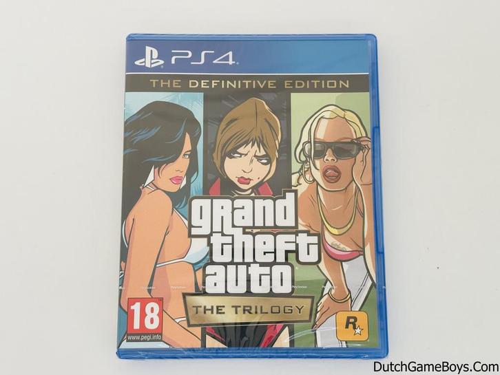 Playstation 4 / PS4 - Grand Theft Auto - The Trilogy - The D, Games en Spelcomputers, Games | Sony PlayStation 4, Gebruikt, Verzenden