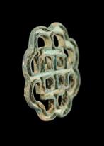 West-Aziatisch Brons Grote geometrische zegelstempel (Zonder, Antiek en Kunst