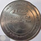 België. Historiepenning z.j. (20ste eeuw) Minister van Staat, Postzegels en Munten