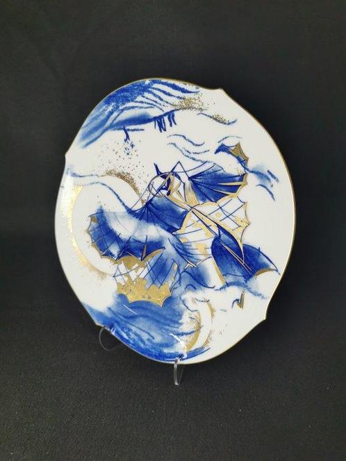 Meissen - “Neuer Ausschnitt” - Piatto murale - D. 27cm -, Antiek en Kunst, Antiek | Glaswerk en Kristal