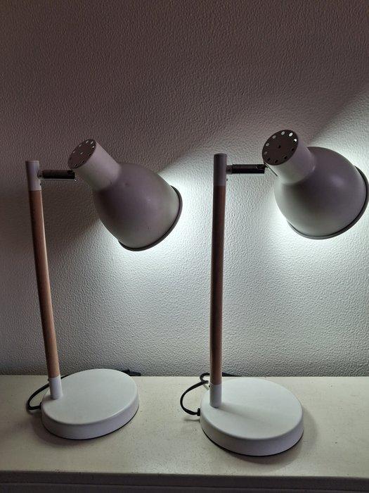 Lampe de table (2) - Acier, Bois, Aluminium - Lampes flexo, Maison & Meubles, Maison & Meubles | Autre
