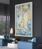 Irena Lenartowicz - Composition with Gold - XXL, Antiek en Kunst, Kunst | Schilderijen | Modern