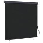 Rolgordijn Buiten Antraciet 160cm | OP = OP | Bescherming..., Tuin en Terras, Verzenden, Nieuw, Minder dan 250 cm, 150 tot 300 cm