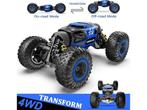 Veiling - 20x BEZGAR Off Road Transform Racing Car (Blauw), Kinderen en Baby's, Speelgoed |Speelgoedvoertuigen, Nieuw