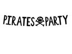 Piraten Slinger Pirates Party Zwart 1m, Hobby & Loisirs créatifs, Verzenden
