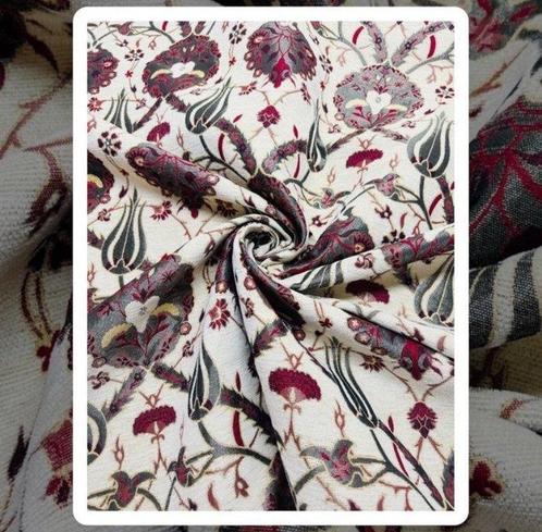 Tissu d’ameublement - 600 cm - 140 cm, Antiek en Kunst, Antiek | Tapijten, Tafelkleden en Textiel