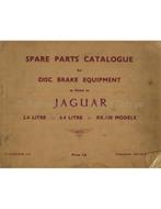 1957 JAGUAR 2.4 | 3.4 | XK 150 SCHIJFREMMEN ONDERDELEN, Auto diversen, Handleidingen en Instructieboekjes