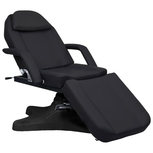 vidaXL Massagetafel 180x62x(86,5-118) cm zwart, Sport en Fitness, Massageproducten, Nieuw, Verzenden