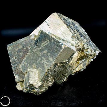 Zeldzame AAA++ natuurlijke gouden pyriet, kwarts en galena
