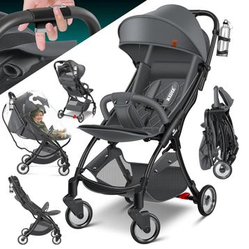Buggy premium - kinderbuggy - opvouwbaar - 360° wielen -, Kinderen en Baby's, Verzenden, Nieuw
