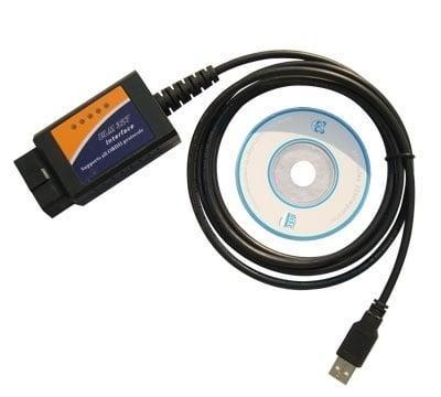 ELM327 OBD2 OBD II diagnose auto uitlezen can-bus *USB* + CD, Auto diversen, Auto-accessoires, Nieuw, Verzenden