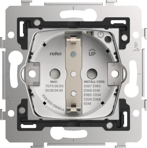 Niko Home Control Slimme Stopcontact Met Energie Monitoring, Doe-het-zelf en Bouw, Elektriciteit en Kabels, Verzenden