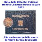 Vaticaan. 2 Euro 2022 Madre Teresa + Paolo VI (2, Postzegels en Munten