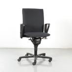 Haworth D5023 bureaustoel, zwart, 1D armleggers, Ophalen of Verzenden