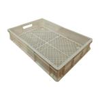 Stapelkrat 600x400x100 mm geperforeerde wanden en bodem, Zakelijke goederen, Ophalen of Verzenden