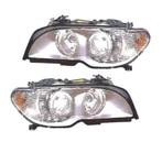 PHARES POUR BMW SÉRIE 3 E46 COUPÉ FOND CHROMÉ + CLIGNOTANTS, Auto-onderdelen, Verzenden, Nieuw