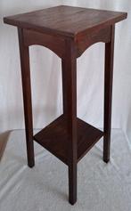 Bijzettafel - Eik - Sierlijk en strak vorm, Antiek en Kunst