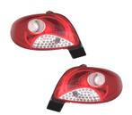 FEUX ARRIÈRE POUR PEUGEOT 206 PLUS 09- BLANC ROUGE, Auto-onderdelen, Verlichting, Verzenden, Nieuw