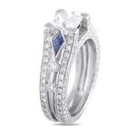 Other brand - Ring - 14 karaat Witgoud, Simon G. 14K, Nieuw