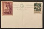 België 1910 - Postkaart met mengfrankering o.a. vignet, Postzegels en Munten, Postzegels | Europa | België, Gestempeld