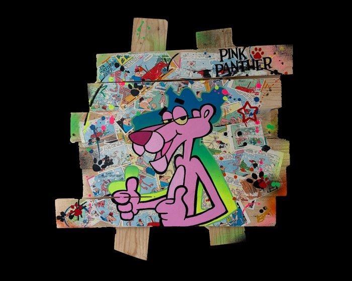 Vincent STREIFF - Pink Panther, Antiek en Kunst, Kunst | Schilderijen | Modern
