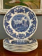 Enoch Wedgwood. - Assiette (6) -  Royal Homes of Britain -