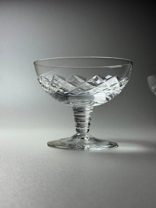 de Rupel, Boom - Champagneglas (6) - 110 ml - Kristal - Art, Antiquités & Art, Art | Objets design