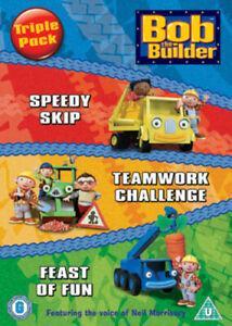 Bob the Builder: Speedy Skip/Teamwork Challenge/Feast of Fun, Cd's en Dvd's, Dvd's | Overige Dvd's, Zo goed als nieuw, Verzenden