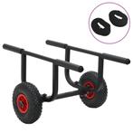 vidaXL Kajaktrolley 90 kg aluminium, Watersport en Boten, Verzenden, Nieuw