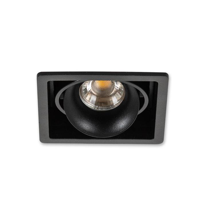 Spots inbouw Inbouwspot Bjorn 1 zwart Binnenverlichting, Maison & Meubles, Lampes | Autre, Envoi