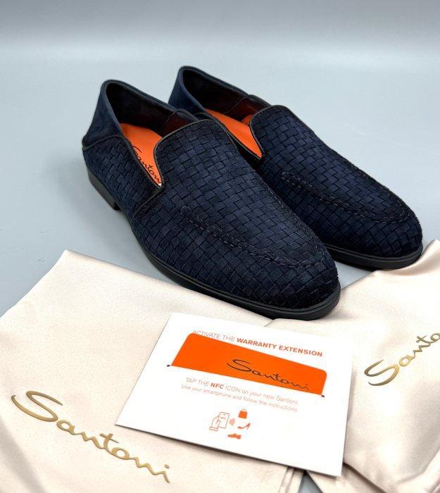 Santoni-Patina Suède-€699-UK5 - Loafers - Maat: EU 40 -, Kleding | Heren, Schoenen