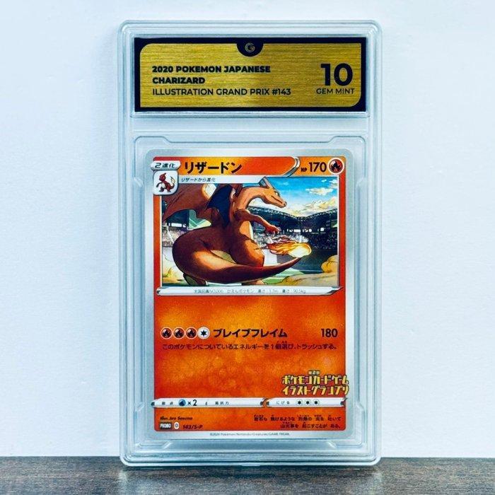 Pokémon Graded card - Charizard 143/S-P - Pokémon - GG 10, Hobby en Vrije tijd, Verzamelkaartspellen | Pokémon