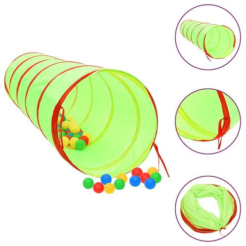 vidaXL Kinderspeeltunnel 175 cm polyester, Kinderen en Baby's, Speelgoed | Buiten | Speeltoestellen, Nieuw, Verzenden